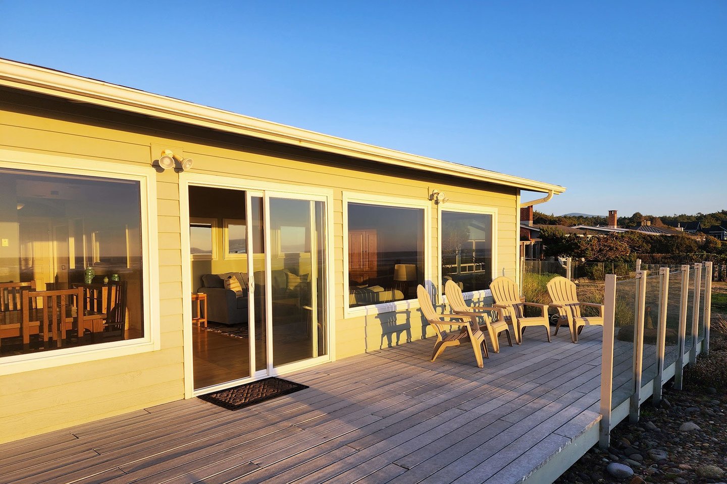 Sit out on the ocean front deck and enjoy the view!