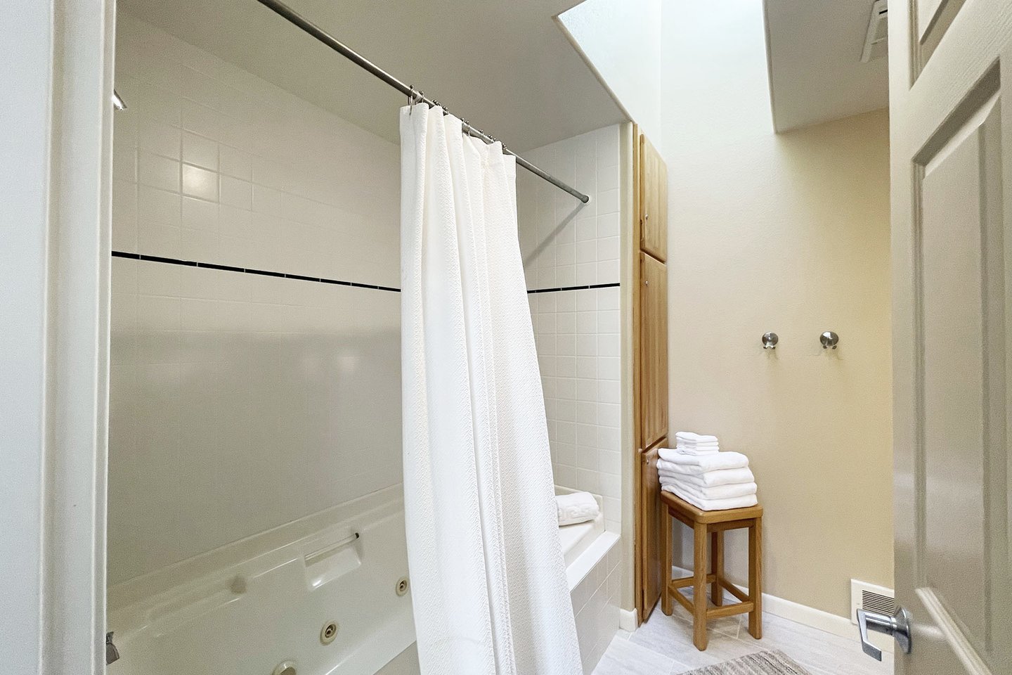 The bath/shower combo is great for everyone.