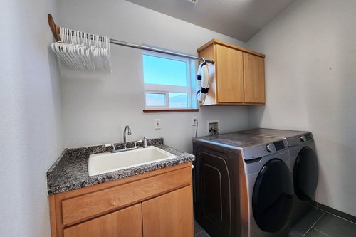 Laundry provided for your convenience.
