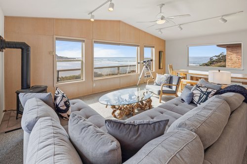 Relax and watch the tides in the bay.