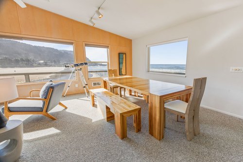 Enjoy the views while dining on seafood!