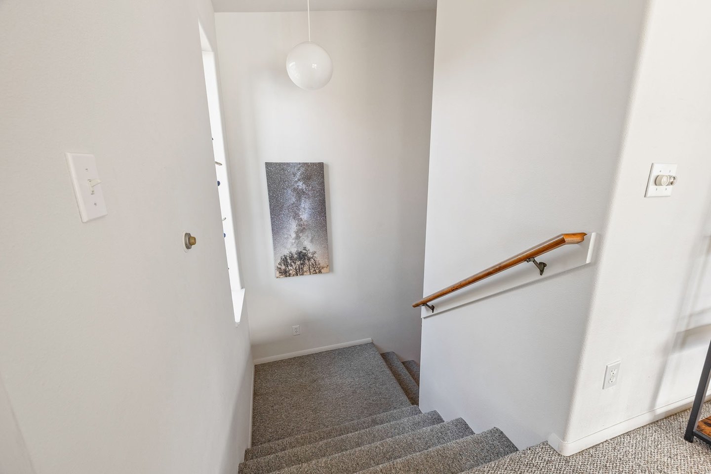 Downstairs are two more bedrooms, bath and access to the hot tub!