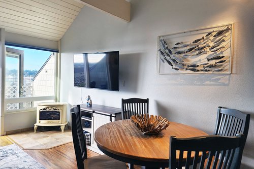 Perfect gathering place for your favorite meal or a family game night.