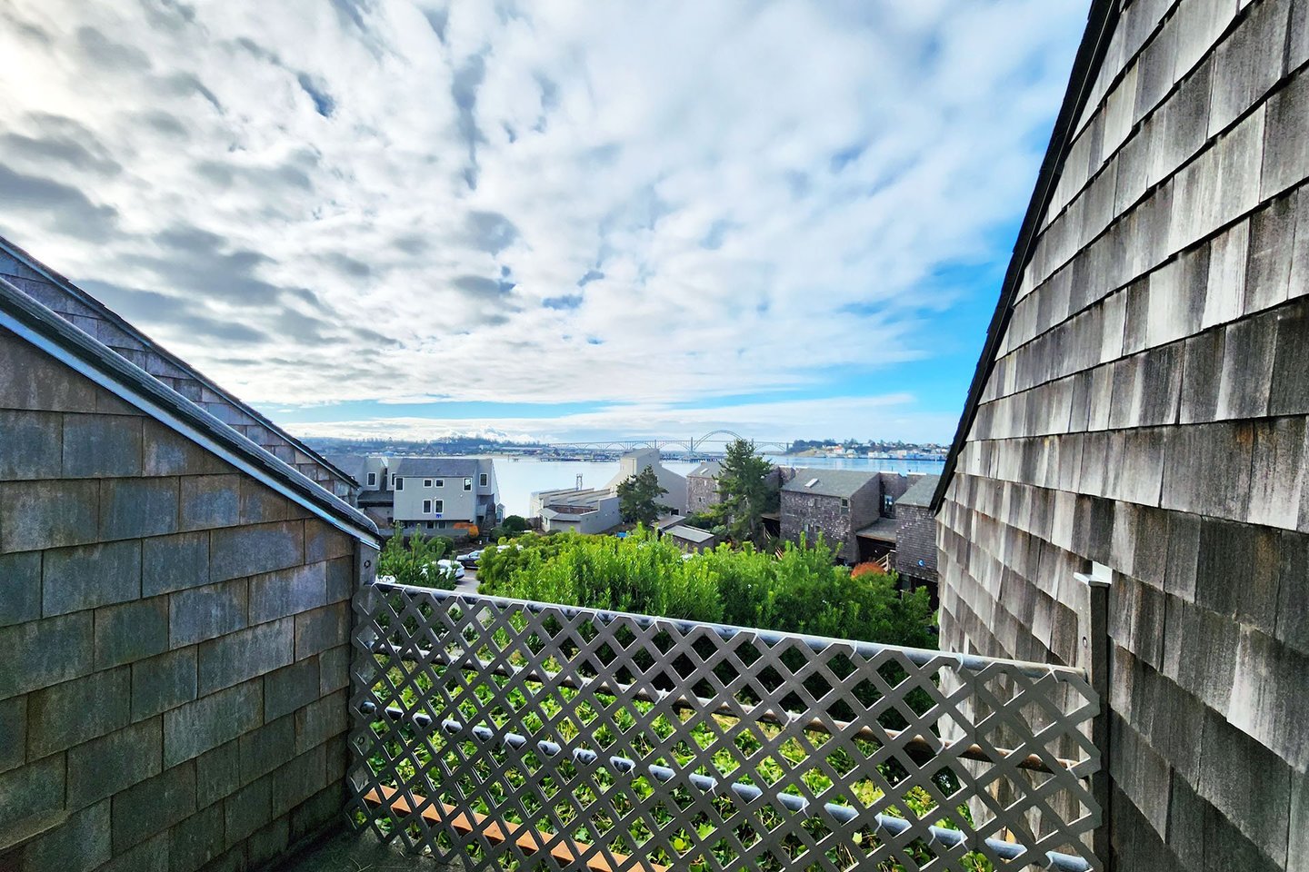 Views from the private deck off of the primary suite.