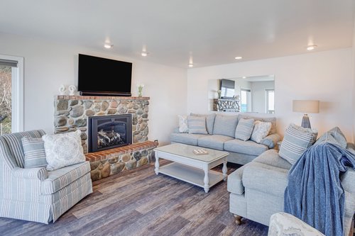 Curl up to a warm fire on a stormy night.