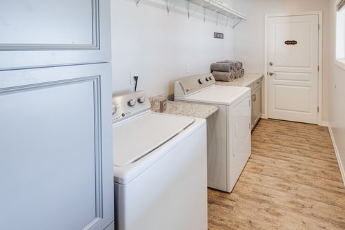 Laundry for your convenience.