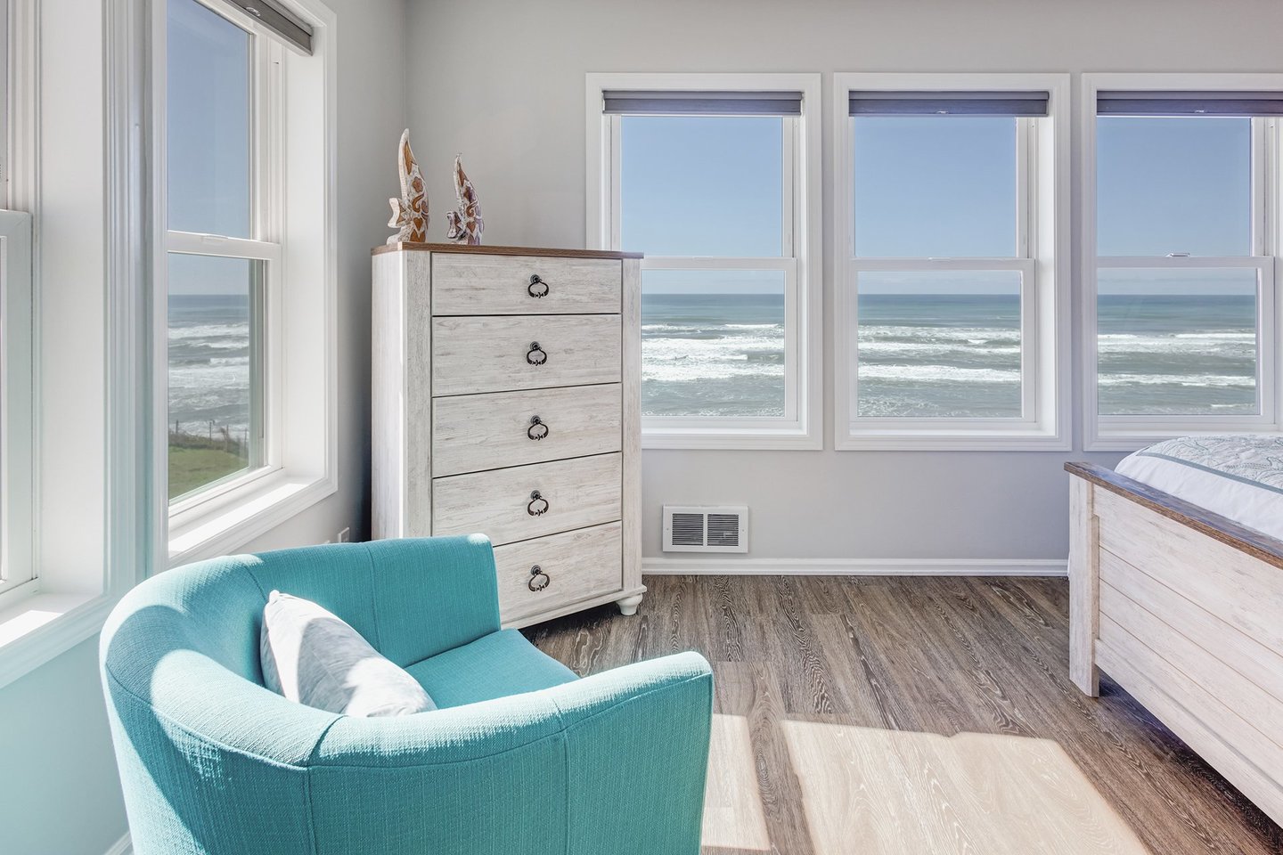 Sit and watch the waves from your own private retreat.
