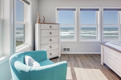 Sit and watch the waves from your own private retreat.