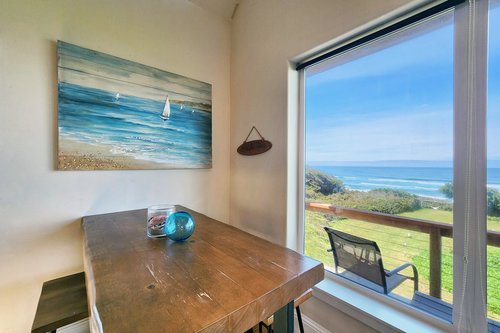 Dining with a view.