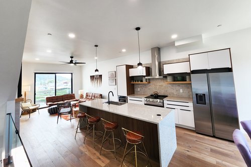 Gourmet kitchen for the cook in the family.