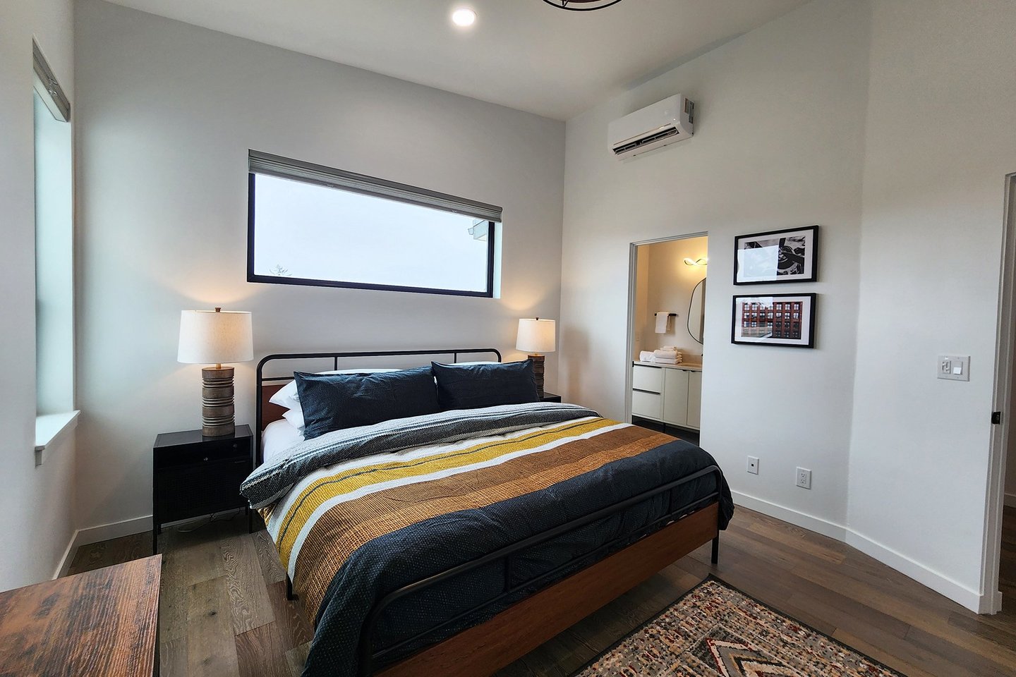 Primary suite with ensuite bath.