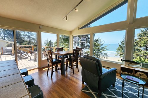 Light and airy with wonderful views.