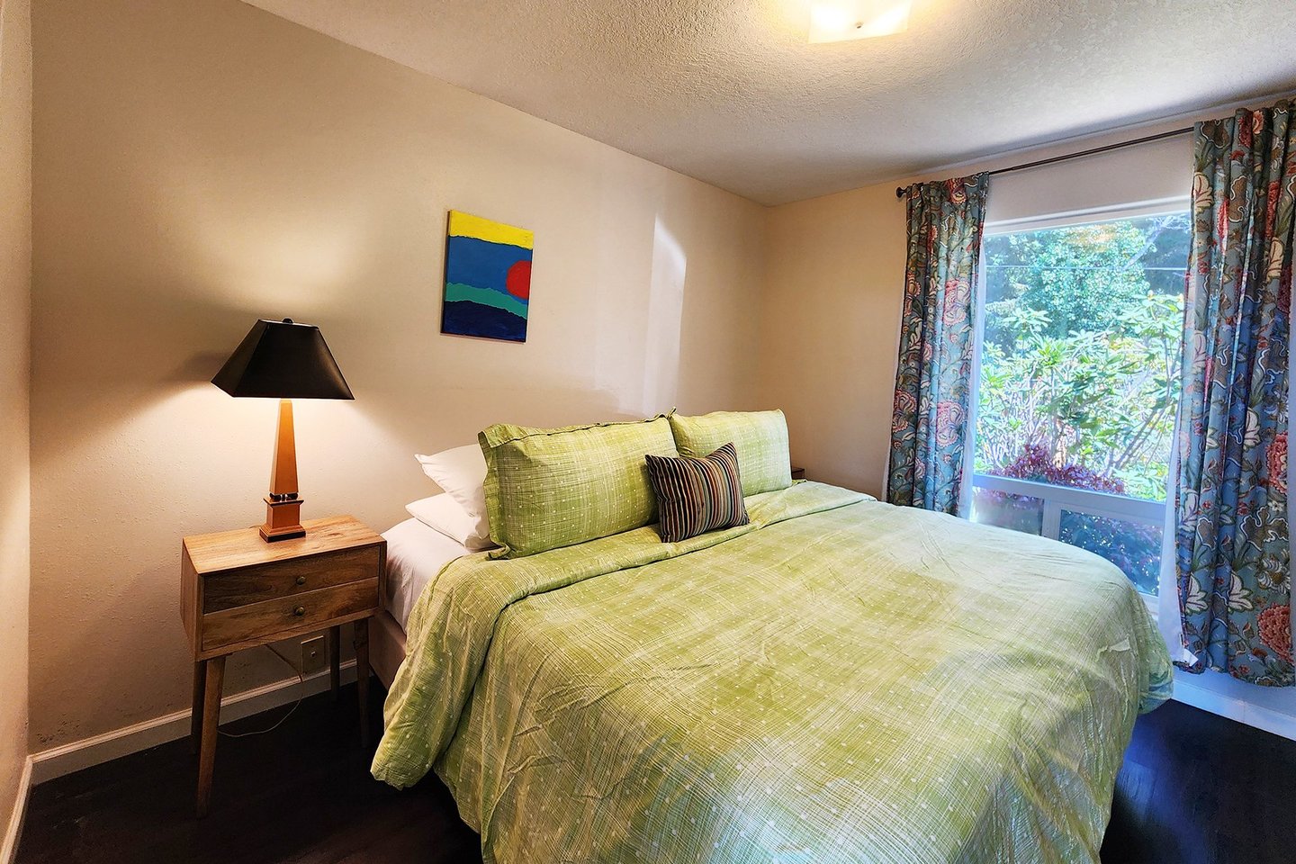 Relax in one of the main floor bedrooms.