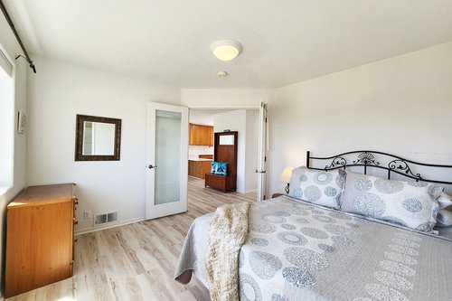 Great bedroom to relax in.