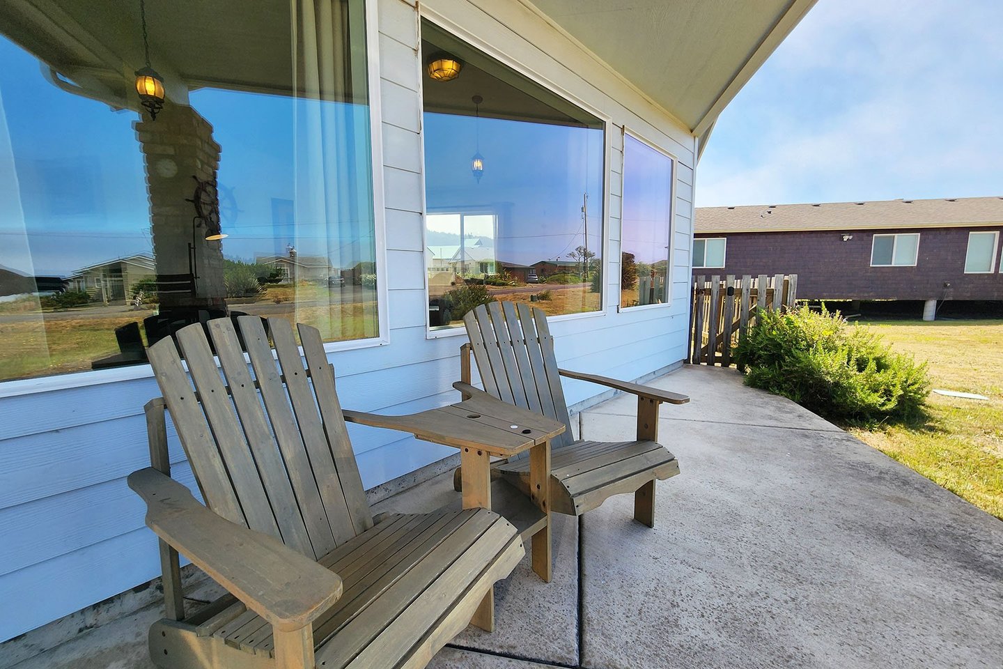 Sit out on the front porch and people watch as well as wave watch!