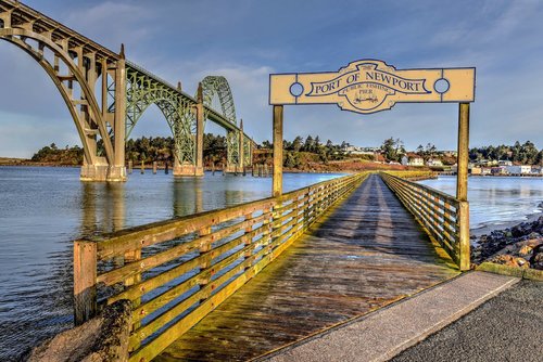 Prot of Newport for fishing and crabbing.